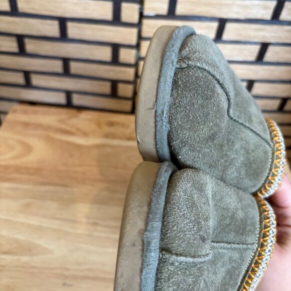 UGG Green Tasman Slippers Size 9 - Picture 6 of 8